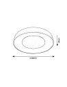 Rabalux Ceilo Плафон IP20 LED 38W 3000-6500 3083 - 7