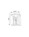Rabalux Chadwick Плафон IP20 E27 1x MAX 25W K 71031 - 4