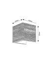 Rabalux Cinnamon Аплик IP20 LED 7W 3000 3090 - 5