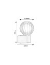 Rabalux Colzar Осветление за баня IP44 G9 1x MAX 3,5W K 75021 - 4