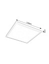 Rabalux Damek2 Плафон IP20 LED 40W 4000 71078 - 4