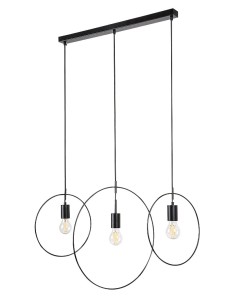 Rabalux Dilara Висящи осветителни тела IP20 E27 3x MAX 40W K 72019 - Цена | LEDs4economy 2