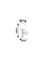 Rabalux Divina Аплик IP20 E14 1x MAX 9W K 5351 - 2