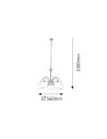 Rabalux Edith Полилеи IP20 E27 5x MAX 60W K 7276 - 2