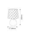Rabalux Ellie Нощни лампи IP20 E14 1x MAX 40W K 4379 - 3