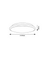 Rabalux Engon Плафон IP20 LED 18W 3000 71126 - 6