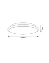 Rabalux Engon Плафон IP20 LED 24W 3000 71128 - 5