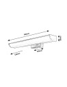 Rabalux Evron Осветление за баня IP44 LED 7,5W 4000 5063 - 3