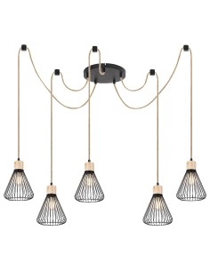 Rabalux Farfalle Висящи осветителни тела IP20 E27 5x MAX 40W K 3150 - Цена | LEDs4economy