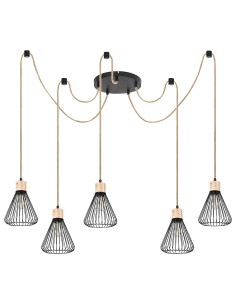 Rabalux Farfalle Висящи осветителни тела IP20 E27 5x MAX 40W K 3150 - Цена | LEDs4economy 2