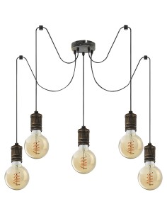 Rabalux Fidel Висящи осветителни тела IP20 E27 5x MAX 25W K 3218 - Цена | LEDs4economy 2