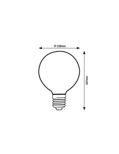 Rabalux Filament-LED LED крушки IP20 W 1800K 79027 - Цена | LEDs4economy 2