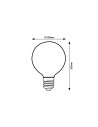 Rabalux Filament-LED LED крушки IP20 W 1800K 79027