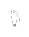 Rabalux Filament-LED LED крушки IP20 W 4000K 79028 - 2