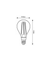 Rabalux Filament-LED LED филаменти IP20 W 2700K 2016 - 3
