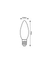 Rabalux Filament-LED LED филаменти IP20 W 4000K 79012 - 3
