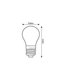 Rabalux Filament-LED LED филаменти IP20 W 3000K 79019 - Цена | LEDs4economy 2