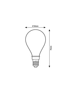 Rabalux Filament-LED LED филаменти IP20 W 4000K 79138 - Цена | LEDs4economy 2