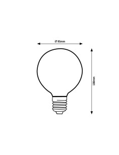 Rabalux Filament-LED LED филаменти IP20 W 4000K 79148 - Цена | LEDs4economy 2