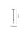 Rabalux Fixy Висящи осветителни тела IP20 E27 1x MAX 60W K 1418 - 3