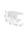 Rabalux Flaxton Соларно осветление IP54 LED 7W 4000K 77090 - 6