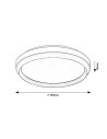 Rabalux Fontana Плафон IP20 LED 24W 3000 71159 - 6