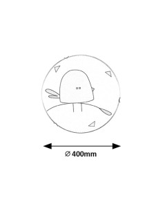 Rabalux Fowly Детски лампи IP20 E27 2x MAX 60W K 71278 - Цена | LEDs4economy 2
