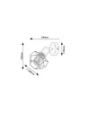 Rabalux Fran Аплик IP20 E27 1x MAX 40W K 71065 - 4