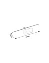 Rabalux Gaten Лампи за картини IP20 LED 8W 3000 78001 - 6