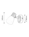 Rabalux Gavin Спот осветление IP20 E14 1x MAX 40W K 6486 - 3