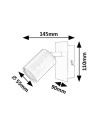 Rabalux Gerhard Спот осветление IP20 GU10 1x MAX 15W K 73071 - 4