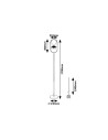 Rabalux Ghita Лампион IP20 E27 1x MAX 20W K 74029 - 4