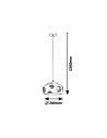 Rabalux Ginger Висящи осветителни тела IP20 E14 1x MAX 40W K 6050 - 2