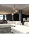 Rabalux Glory Висящи осветителни тела IP20 E14 5x MAX 40W K 3508 - 4