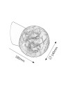 Rabalux Grace Аплик IP20 E27 1x MAX 60W K 2432 - 2