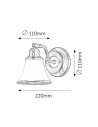 Rabalux Grando Спот осветление IP20 E14 R50 1x MAX 40W K 6545 - 2
