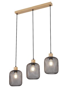 Rabalux Grendel Висящи осветителни тела IP20 E27 3x MAX 60W K 3132 - Цена | LEDs4economy