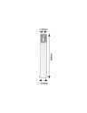Rabalux Haren Външни стоящи лампи IP54 E27 1x MAX 60W K 77084 - 4