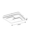 Rabalux Hecate Плафон IP20 LED 40W 4000 2604 - 6