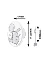 Rabalux Hedgy Детски лампи IP20 LED 9W 3000-6500 71099 - 6
