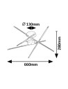 Rabalux Henli2 Плафон IP20 LED 40W 3000 71338 - 3