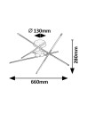 Rabalux Henli2 Плафон IP20 LED 40W 3000 71339 - 2