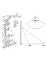 Rabalux Inox torch Външни стоящи лампи IP44 E27 1x MAX 25W K 8267 - 2