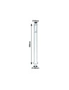 V-TAC 2 x Е27 LED Тяло/Вентилатор Таван Дистанционно 5 Перки - 7916 - 3