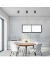 Rabalux Kobald Вградени и повърхностно монтирани лампи IP20 GU10 1X MAX 25W K 71164 - 5