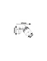 Rabalux Lacey Спот осветление IP20 E14 MAX 40W K 5341 - 2