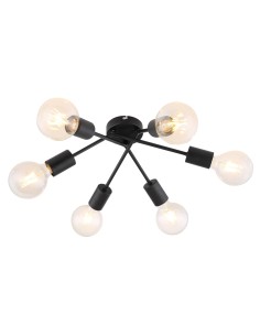Rabalux Lamar Плафон IP20 E27 6x MAX 40W K 3990 - Цена | LEDs4economy