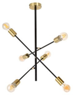 Rabalux Lanny Висящи осветителни тела IP20 E27 6x MAX 15W K 2104 - Цена | LEDs4economy 2