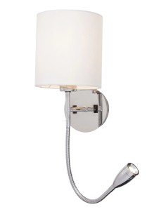 Rabalux Larkin Аплик IP20 E27 1x MAX 40 + LED 3W 2800K 6529 - Цена | LEDs4economy