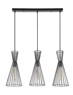 Rabalux Leandros Висящи осветителни тела IP20 E27 3x MAX 40W K 72006 - Цена | LEDs4economy 2